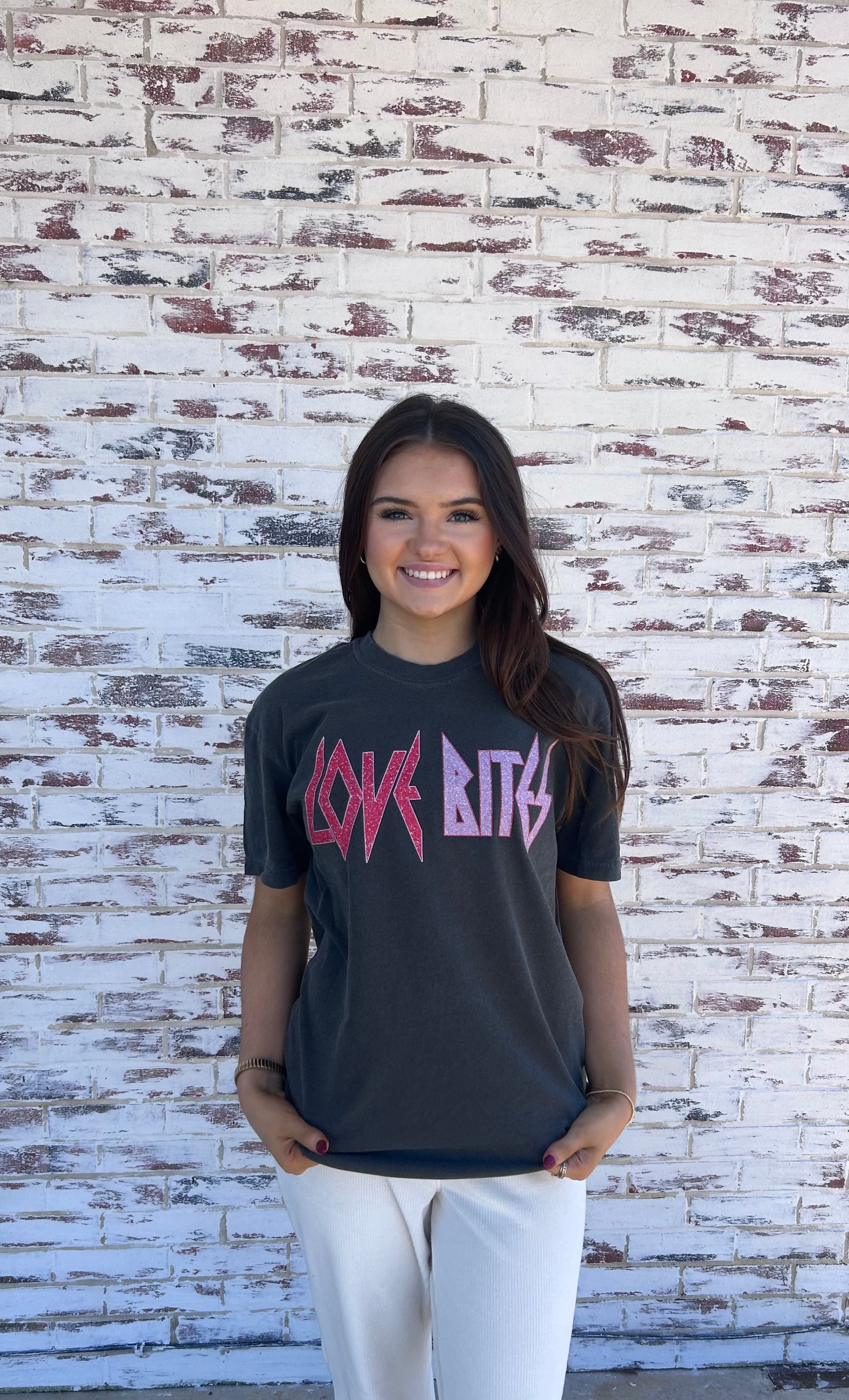 Graphic T- Love Bites - Comfort Color DTF - Pepper Shirt