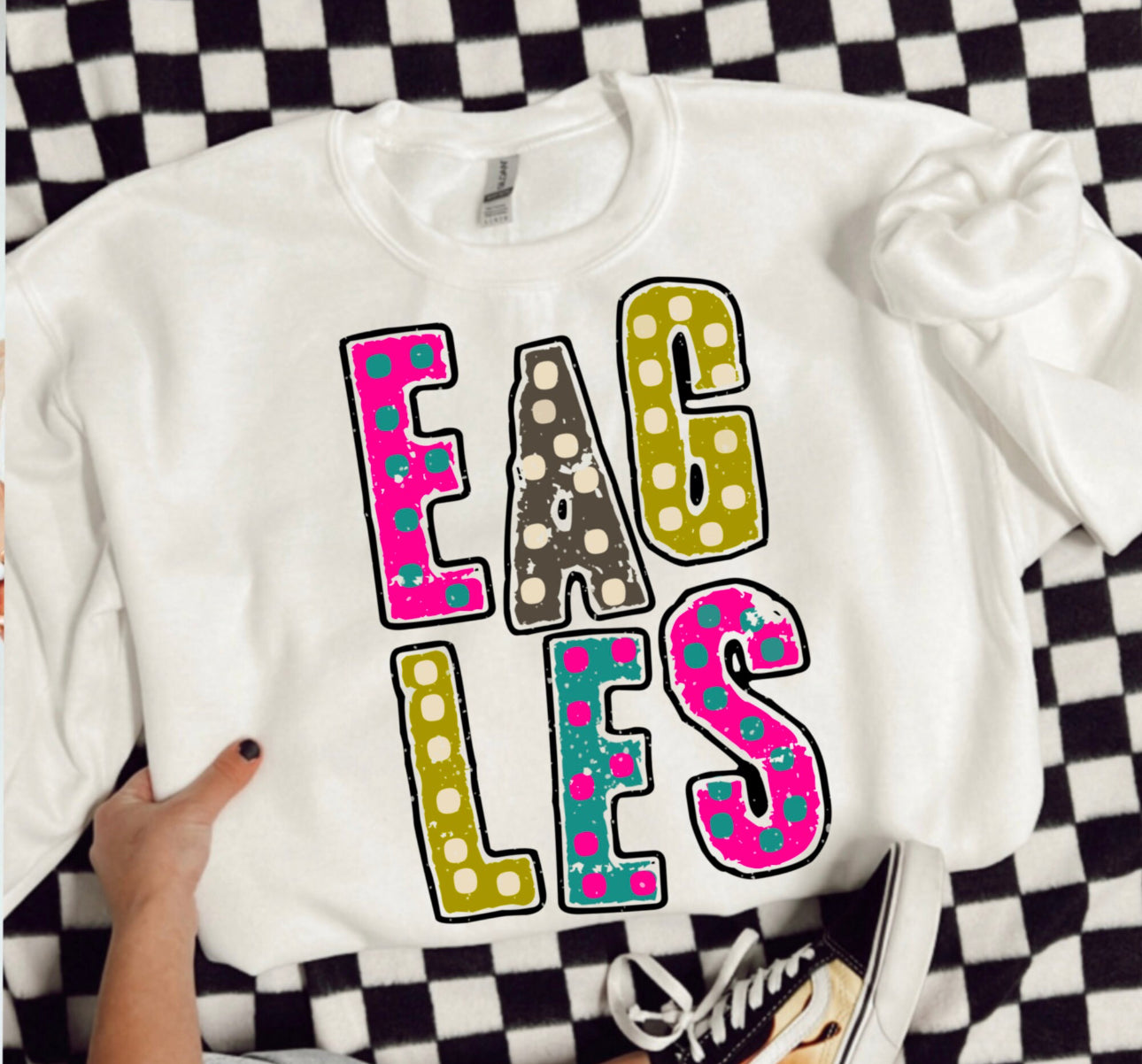 Graphic Sweatshirt - Chunky Fun Eagles