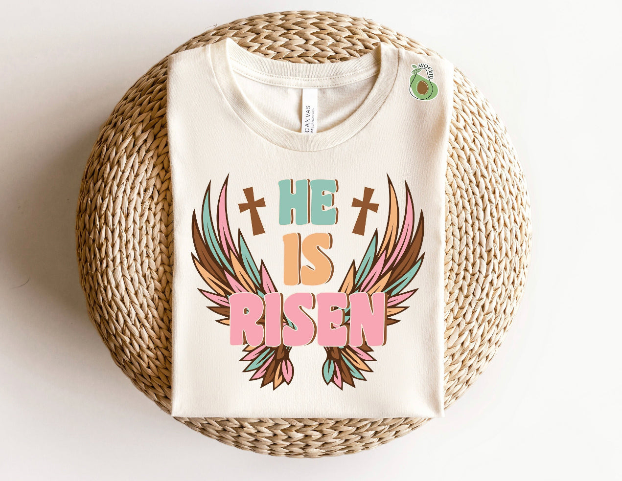 He is Risen - Easter - Bella Canvas