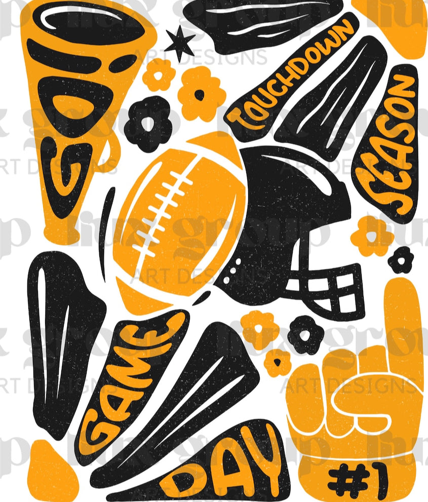 Graphic Tee - Team Colors - Message me to customize your team!