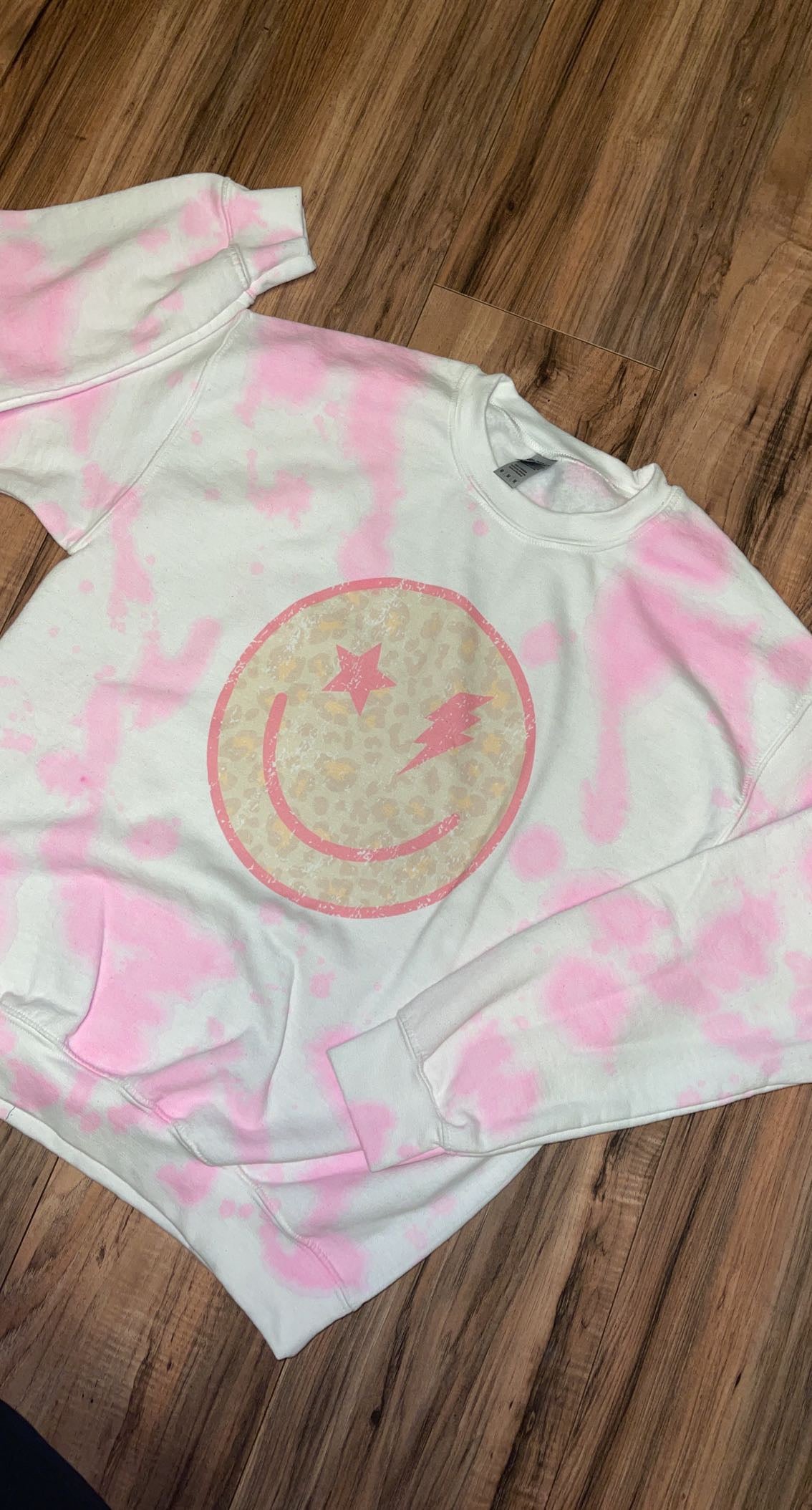 Smiley - Watercolor Pink