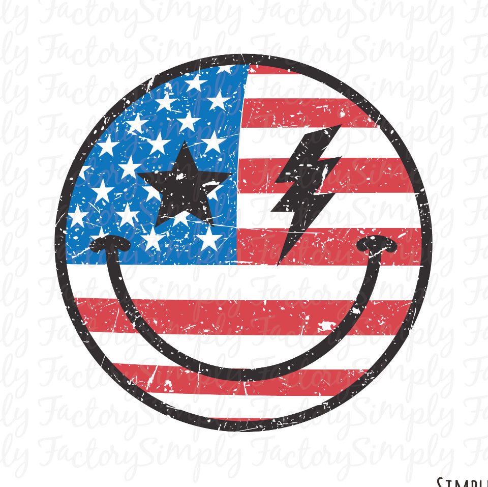 Smiley Patriotic Vibes