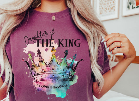 Graphic  Tee - Daughter of the King