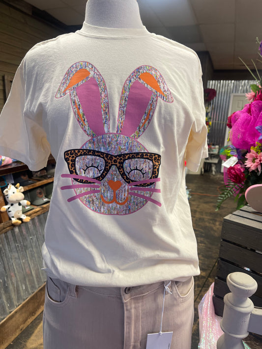 Comfort Color DTF - Bunny w/glasses