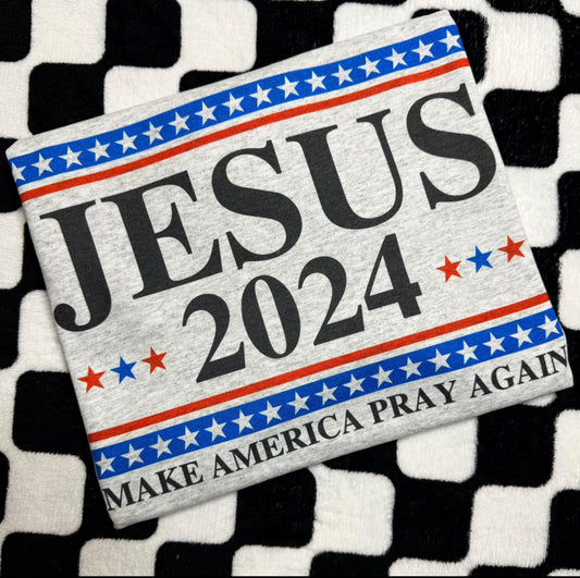 Graphic Tee - DTF - Jesus 2024