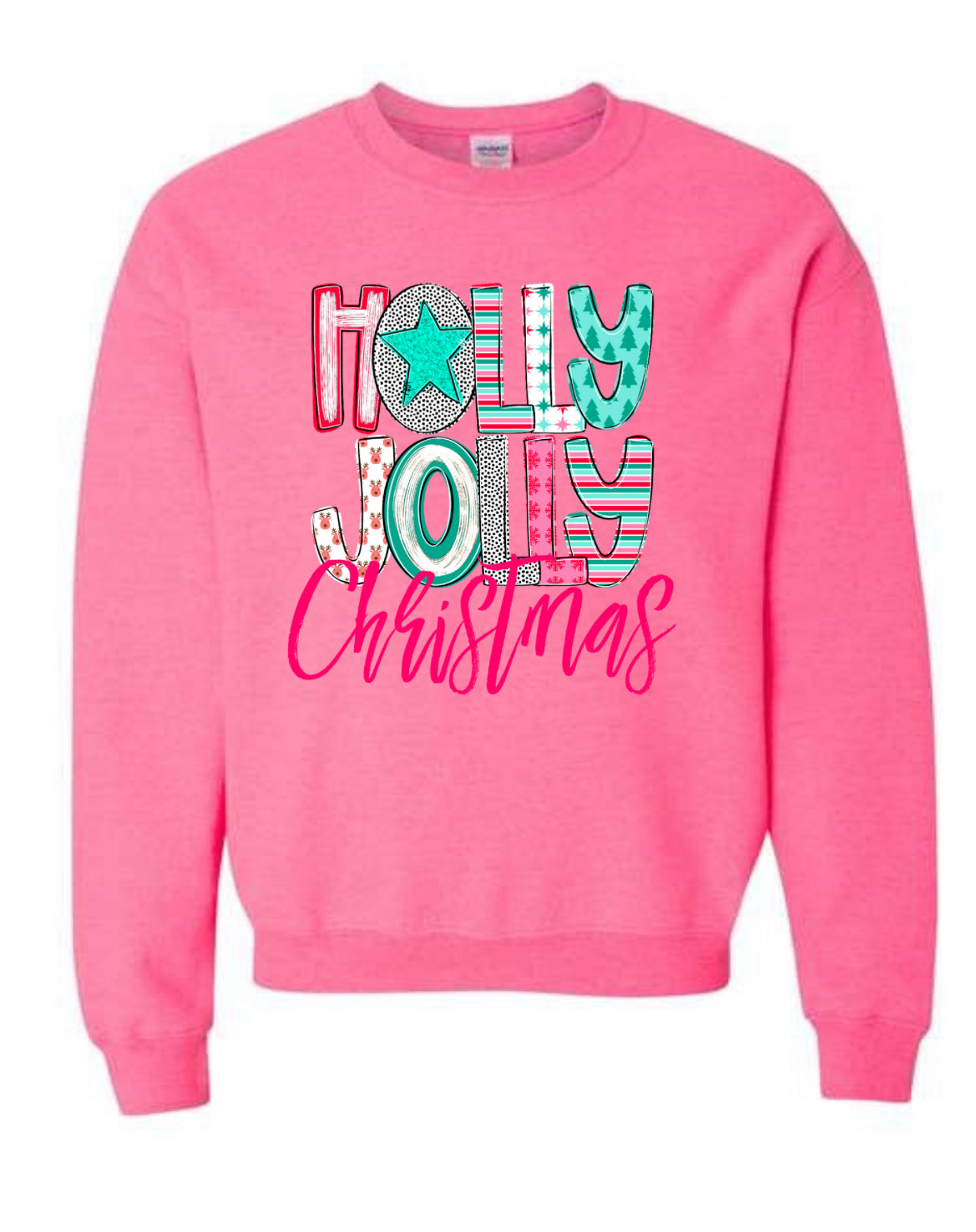 Holly Jolly Christmas 10 Sweatshirt