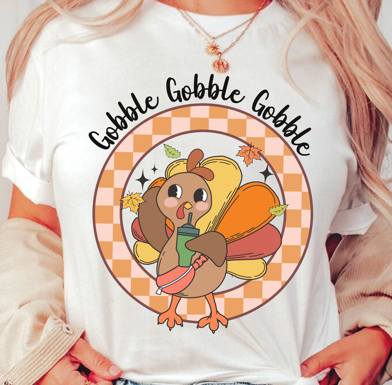 Graphic Tee - Comfort Color DTF - Gobble Gobble Gobble