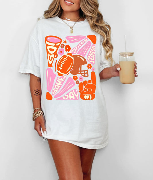 Graphic Tee - Team Colors - Message me to customize your team!