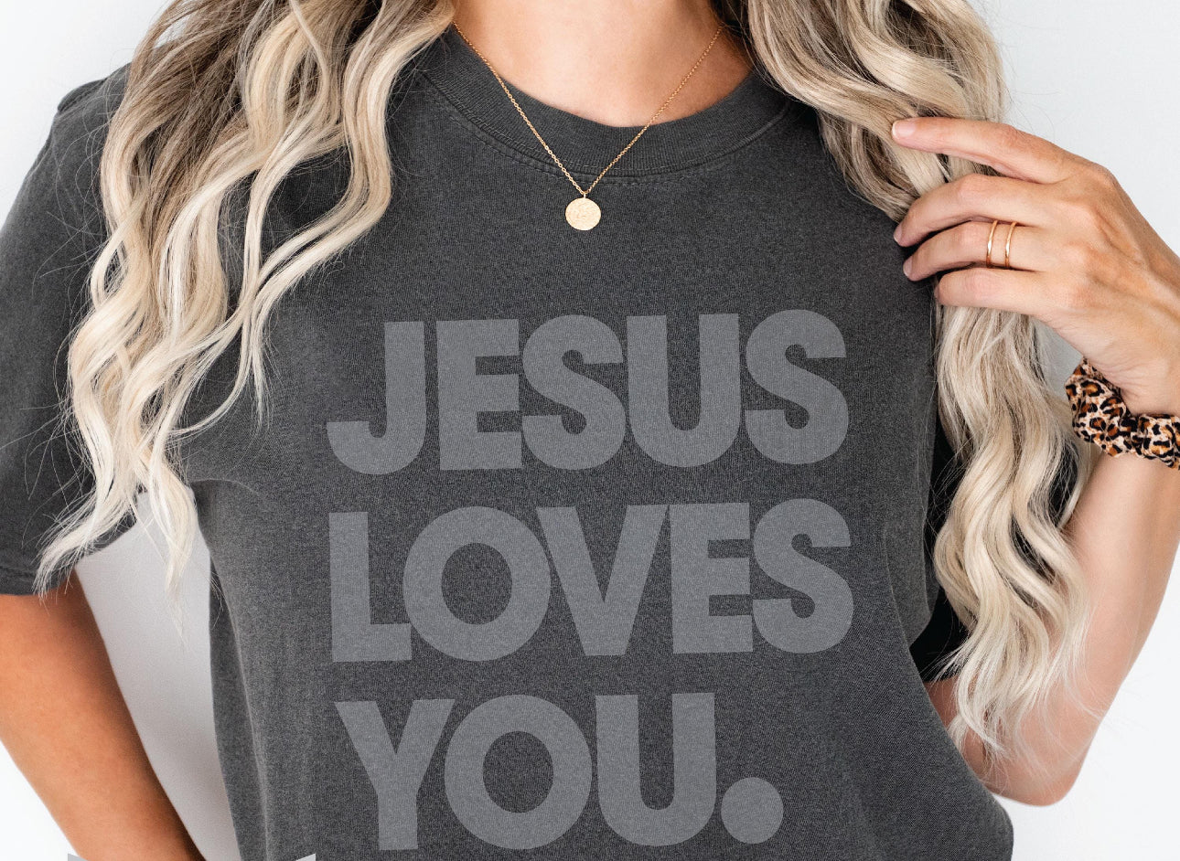 Graphic T- You are So Loved - Comfort Color DTF -