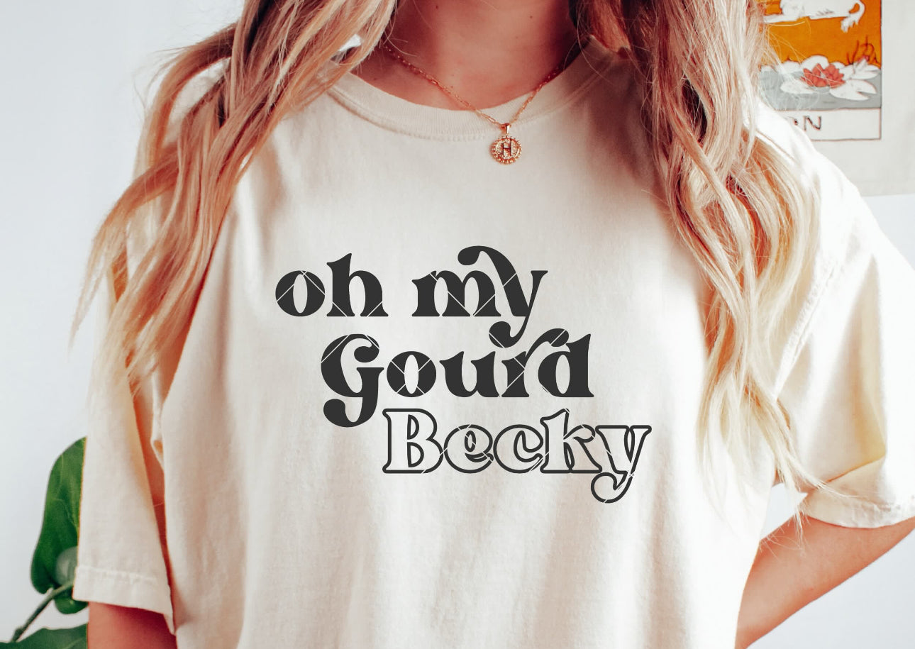 Graphic T - Oh my GOURD Becky