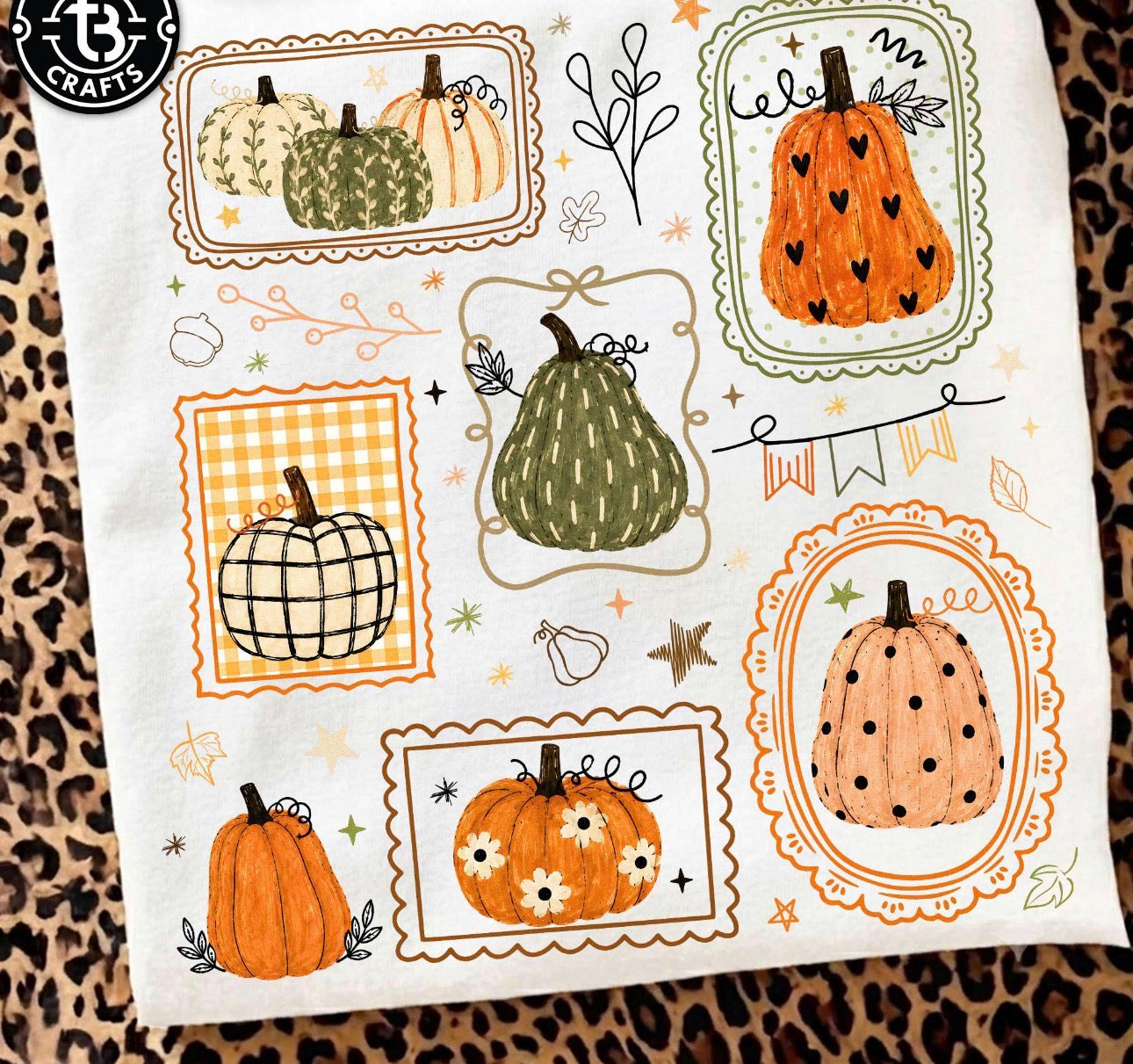 Graphic Tee - Comfort Color - Pumpkin 3