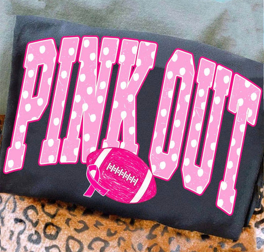 Graphic Tee - Comfort Color- Pink Out 4