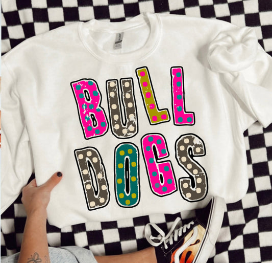 Graphic Sweatshirt - Chunky Fun Bulldogs