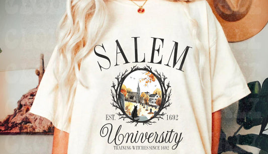 Graphic Tee - Comfort Color DTF - Salem University Est 1692