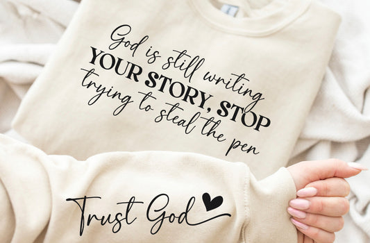 God is still….