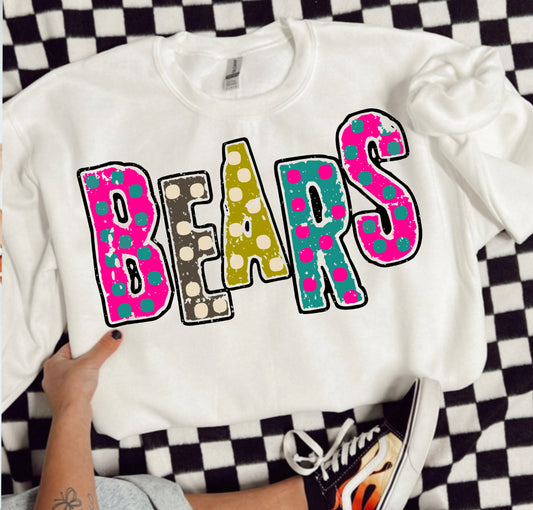 Graphic Sweatshirt - Chunky Fun Bears