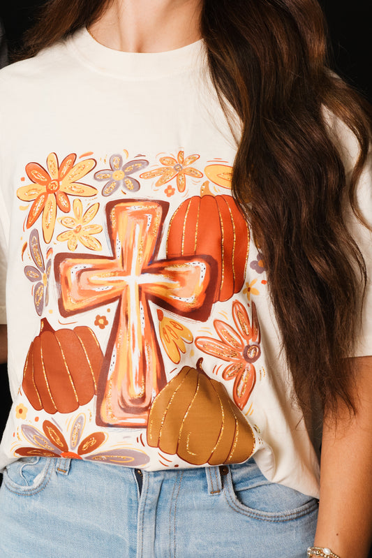 Graphic Tee - DTF - Autumn Cross