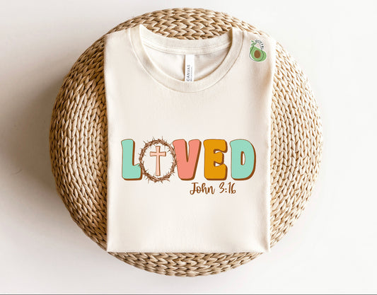 Loved - Easter - Bella Canvasv