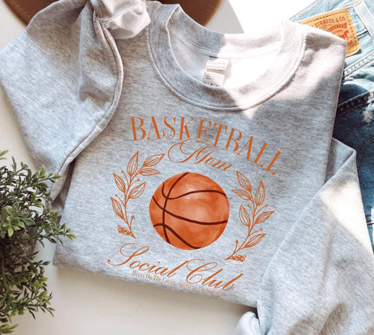 Basketball Social Club Sweatshirt - Ash - Read Description