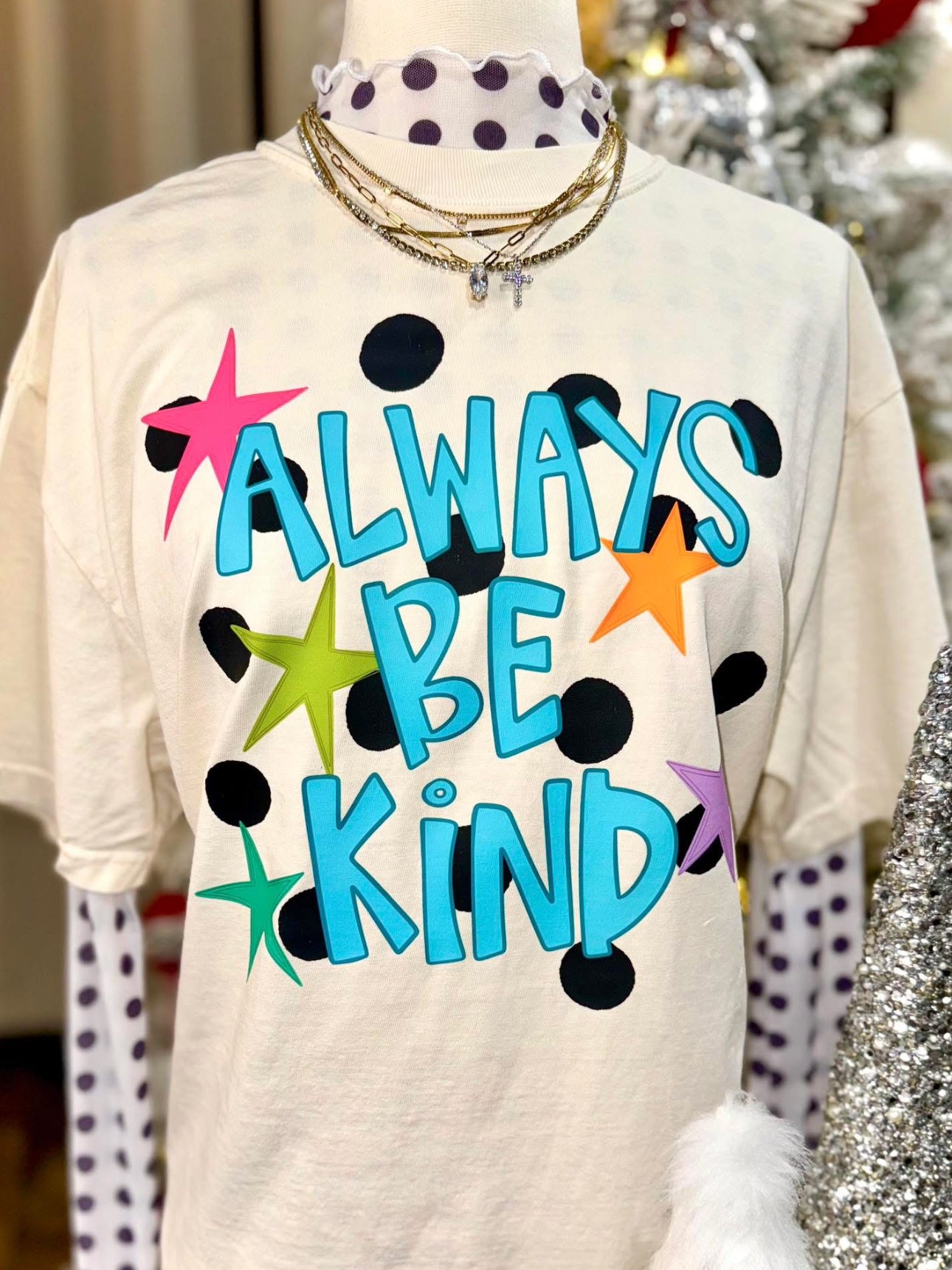 Graphic T- Always Be Kind - Comfort Color DTF -