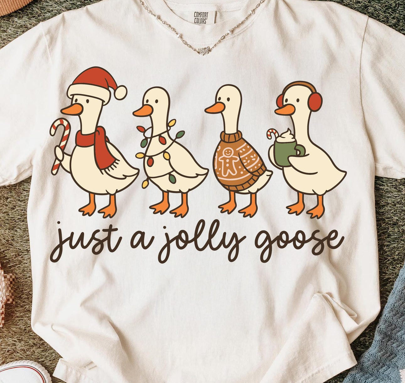Comfort Color DTF - Just a Jolly Goose