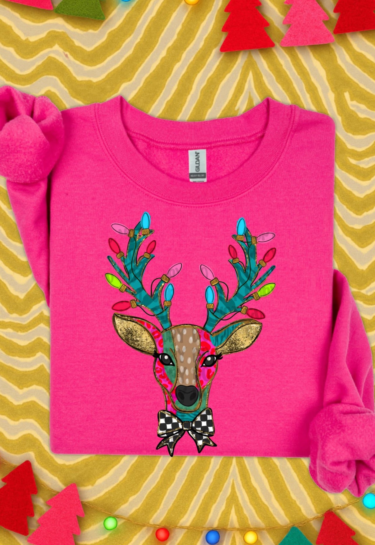 Preppy Deer Sweatshirt