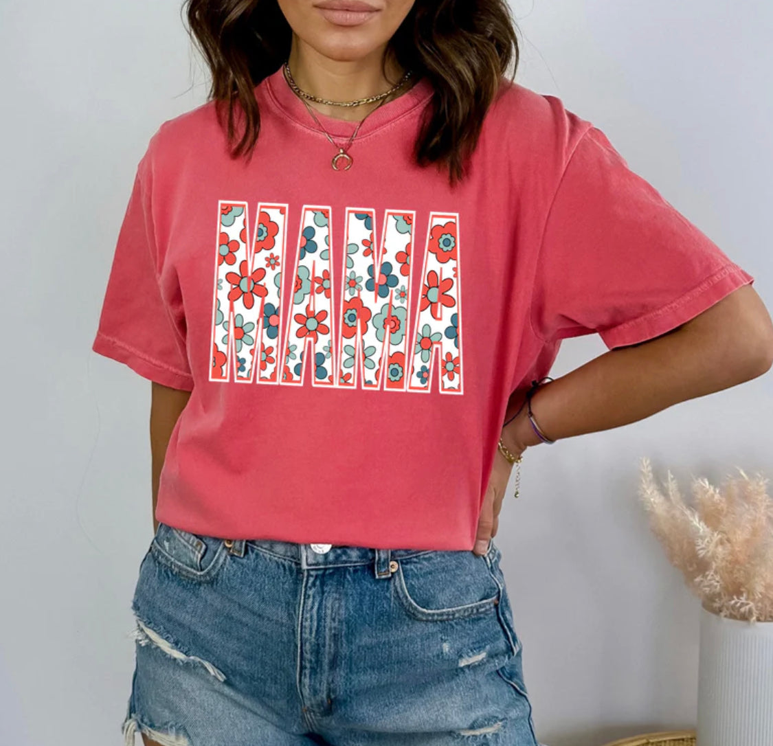 Graphic  T - Mama Patriotic