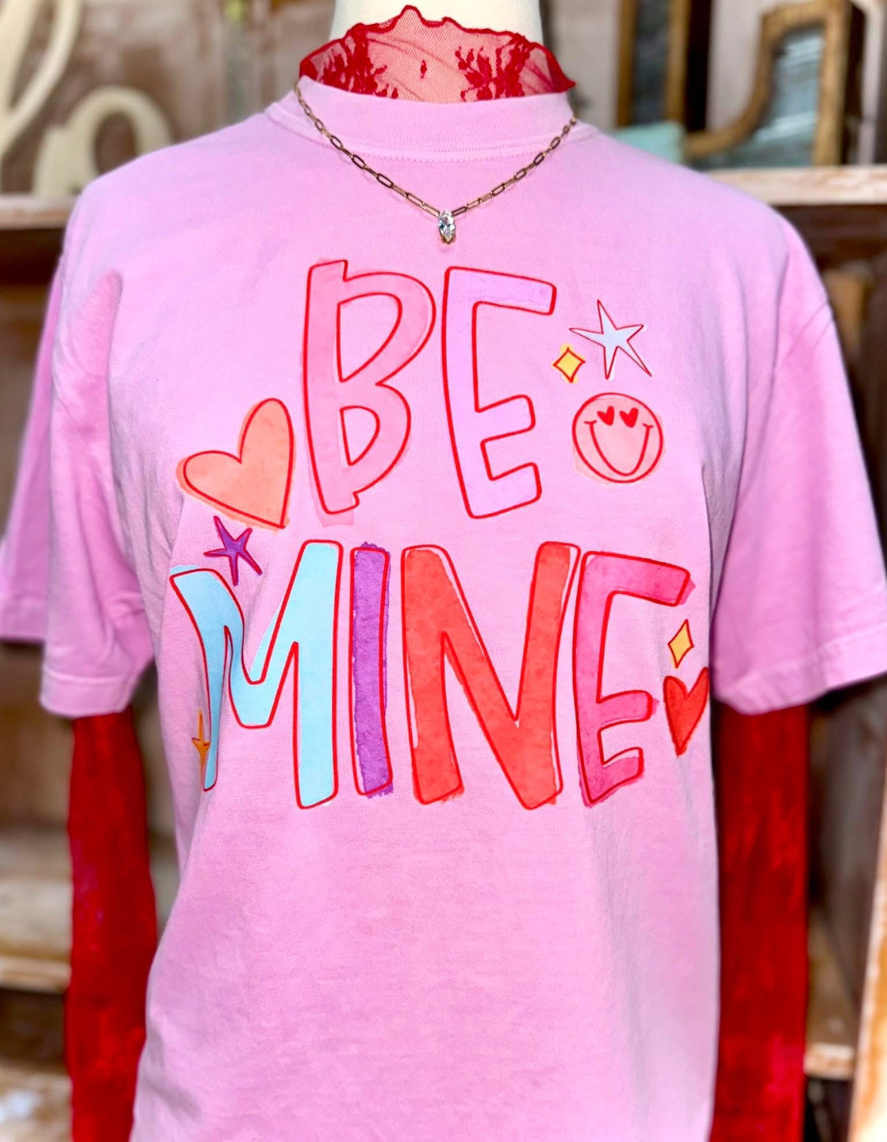 Graphic T-Be Mine- Comfort Color DTF -