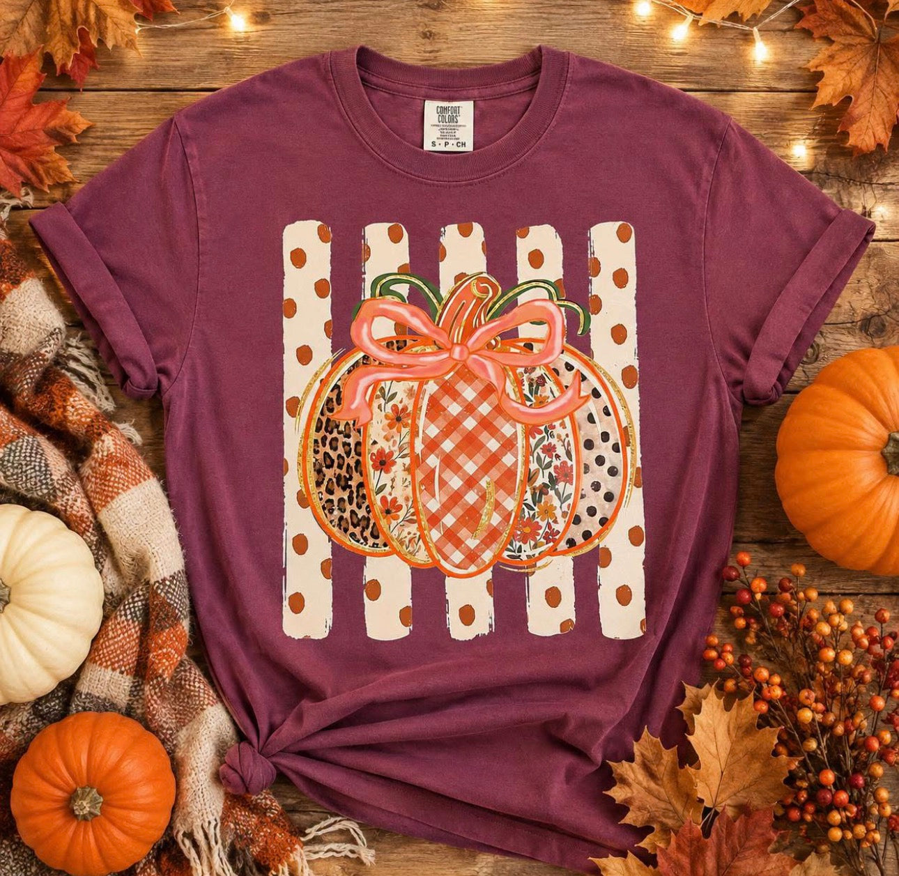 Graphic Tee - Comfort Color - Pumpkin 11