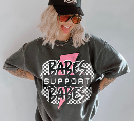 Graphic  T - Babes Support Babes