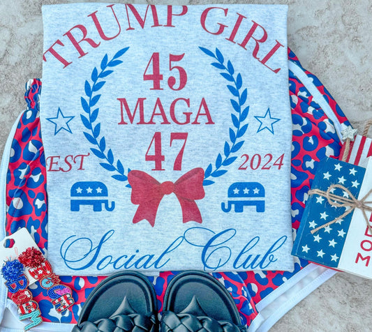 Graphic  T - Trump Girl Social Club