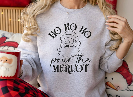 Hohoho pour the merlot