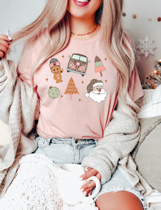 Peace - Pink Christmas