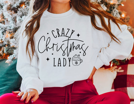 Crazy Christmas Lady -2