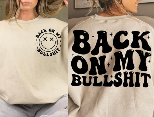 Back on… -Tshirt Listing