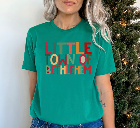 Little Town of Bethlehem - other colors available just message me.