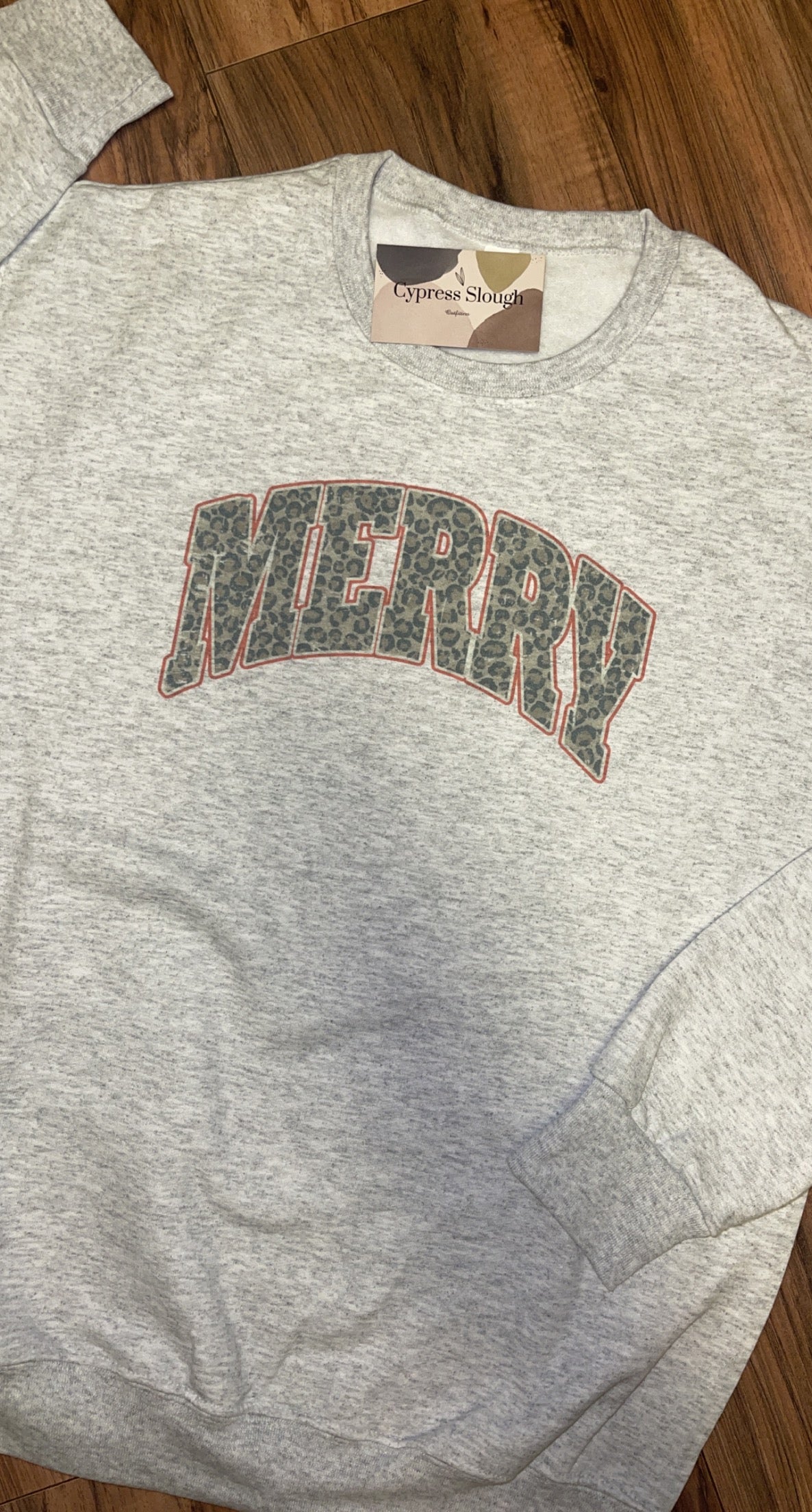 Merry on Ash Sweatshirt