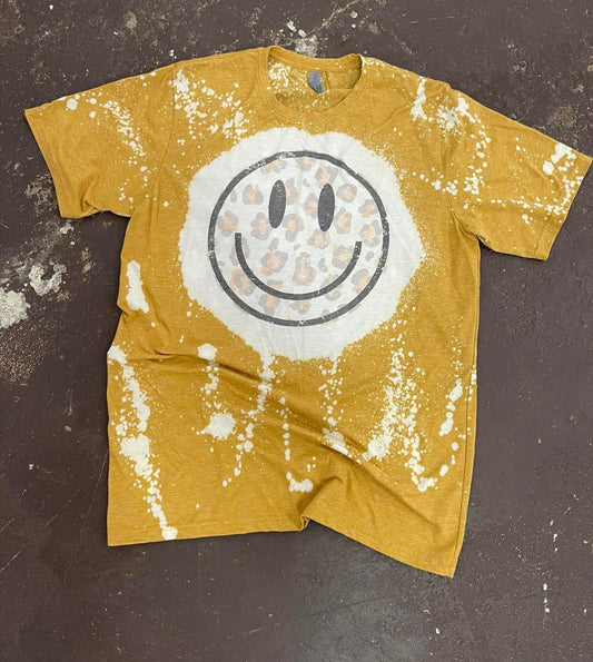 Mustard Smiley - Bella Canvas