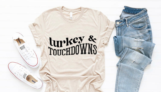 Turkey and Touchdowns T