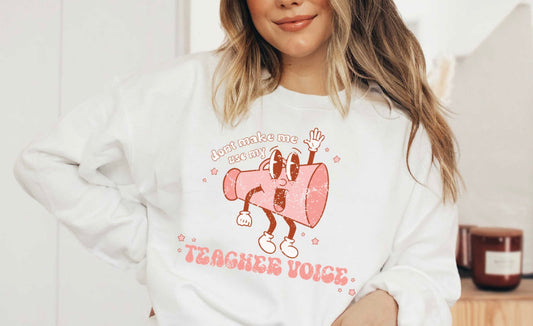 Teacher Voice T Shirt