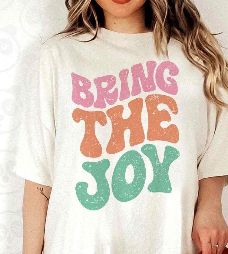 Bring the Joy on White