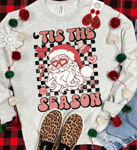 Tis the Season Sweatshirt Ash