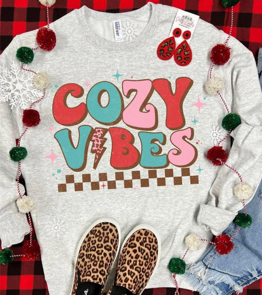 Cozy Vibes Sweatshirt Ash